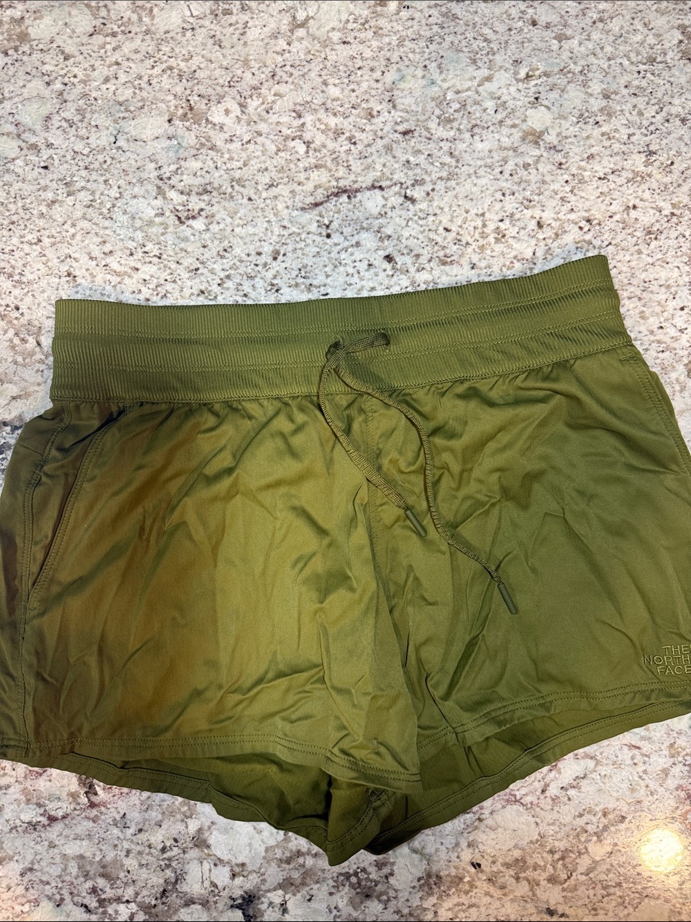 The North Face Women's Olive Athletic Drawstring Shorts